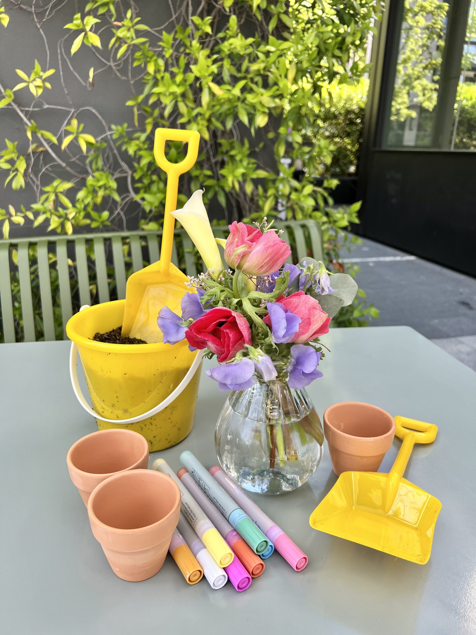 Kids Paint and Plant